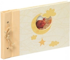 WaltherDesignFA-114Bambini-Babyalbum-24x16-WitGeel-40paginas