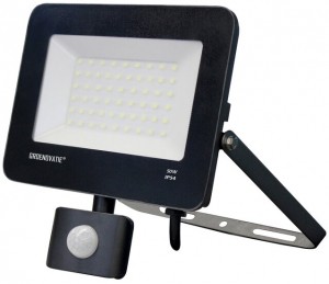 LEDBreedstraler50WWaterdichtIP54NeutraalWitSensor