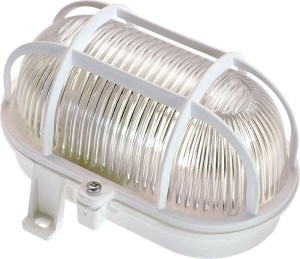 BulleyePlafond-WandarmatuurvoorBuitenWitWaterdichtIP44E27Fitting