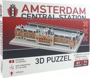 AmsterdamCentraalStation3DPuzzel81stukjes