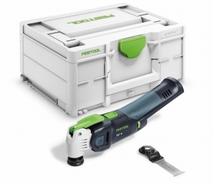 FestoolVECTUROOSC18E-Basic18VLi-IonAccuOscillerendeMultitoolBodyInSystainer-Koolborstelloos