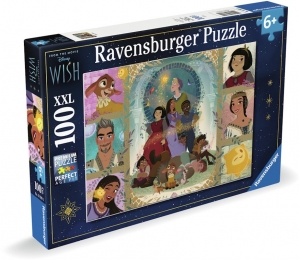 DisneyWishPuzzel100XXLstukjes