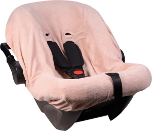 MamaLoesBadstofLightPinkGroep0Autostoelhoes