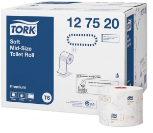 TorkTorkmid-sizezachttoiletpapierPremium2-laags-27rollen