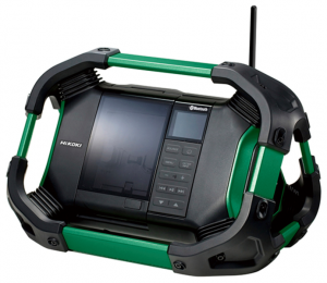 HiKOKIUR18DSDLW4Z144-18VLi-IonAccuBouwradio-DAB-Bluetooth-WerktOpNetstroomAccu