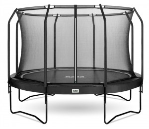 SaltaPremiumEditionTrampolinemetVeiligheidsnet-Zwart-427cm