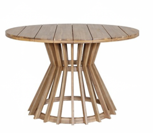 TuintafelZoutelandediameter135cmtuinmeubelVanderleeden-Vanderleeden