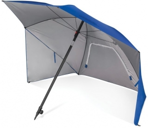 Sport-BrellaUltraStrandtent-Windscherm-Parasol-Blauw
