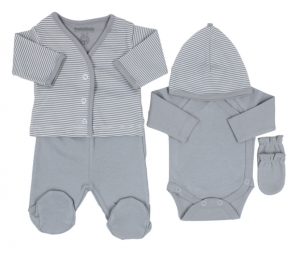 PetitVillainPrematuurGrijs5-deligeBabyset