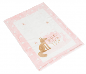 CangarooSherpaLittleFriendsPink80x110cmWiegdeken111880