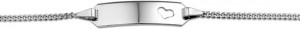 TheJewelryCollection-GraveerarmbandHartGourmetPlaat5mm9-11cm-Witgoud