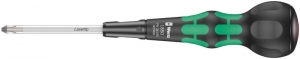 Wera050079060011850PHKraftformBall-GripKruiskopschroevendraaierWerkplaatskling-PH2X100mm