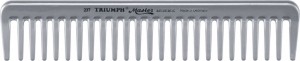 TriumphHaarlokkenkam237zilver75inch