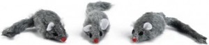 BeezteesMuisje-Kattenspeelgoed-Grijs-5x3x25cm-3ST