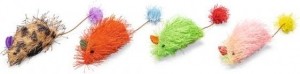BeezteesLangharigeMuis-Kattenspeelgoed-Regenboog-65x35x3cm