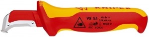 Knipex9855KabelmesVDE-180Mm-InclGlijschoen