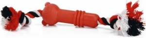 BeezteesSumoMiniFit-Hondenspeelgoed-Rubber-Red-45x45x11cm