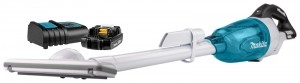 MakitaDCL281SYWX18VLi-ionAccuSteelstofzuigerSet15Ah-Wit-Koolborstelloos