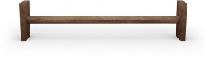 NohrdWallBarVerhoging-215cm-Walnoot