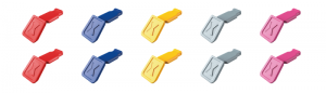Knipex006110CV01ColorCodeClipsKleurenmix110st