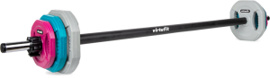 VirtuFitAerobicPumpSetProRubber-20kg-Gekleurd