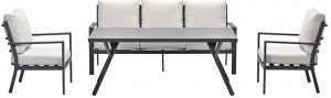 SergioLoungediningsofaset4-deligcarbonblackdesertsand-Gardenimpressions