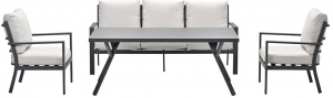 SergioLoungediningsofaset4-deligcarbonblackdesertsand-Gardenimpressions