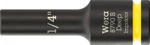 Wera050055640018790BImpaktorDeepLangeKrachtdop-14-Zeskant-63mm