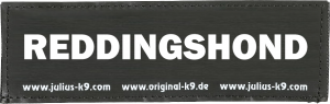Julius-K9label-Reddingshond