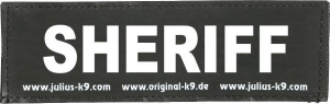 Julius-K9label-Sheriff-Groot