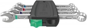 Wera050202290014-delige6003Joker4ImperialSet1Steek-ringratelsleutelsetInClip-55-19mm