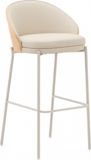 KaveHomeBarkrukEamyLederlookzithoogte77cm