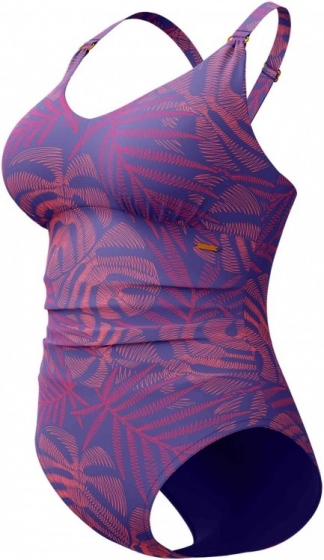 Speedo-Shaping-Print-Vneck-