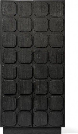 JesperHomeOpbergkastSirkkaMindihout193x92cm-Zwart