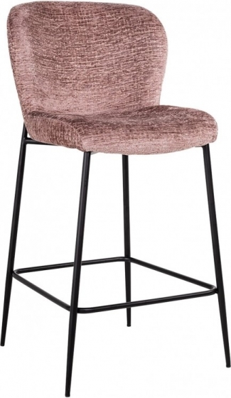 RichmondBarstoelDarbyChenille-Rozezithoogte68cm