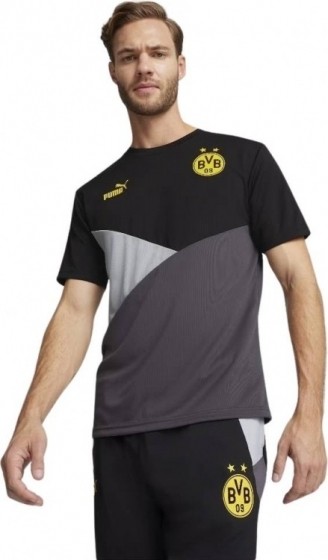 PUMABorussiaDortmundT-Shirt2023-2024ZwartGrijs