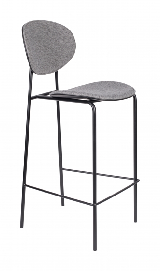 ZiltBarkrukDinazithoogte66cm-Grijs