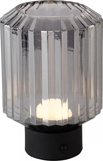 Modernetafellampzwartmetsmokeglasoplaadbaar-Millie