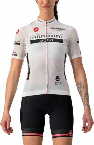 GIRODITALIAMagliaBianca2022Damessetfietsshirtfietsbroekdamesset