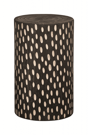 WOOODExclusiveKrukBijzettafelPerryPaulowniahout-Donkerbruin-Rond