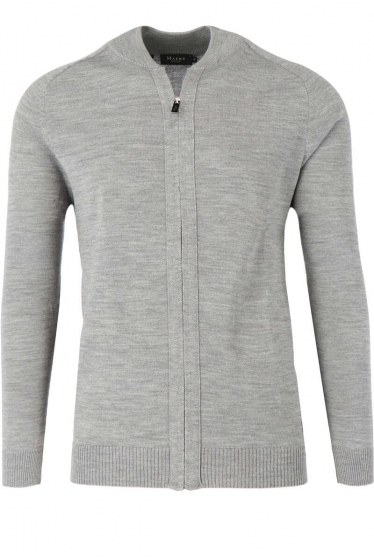 MAERZClassicFitCardigangrijsEffen