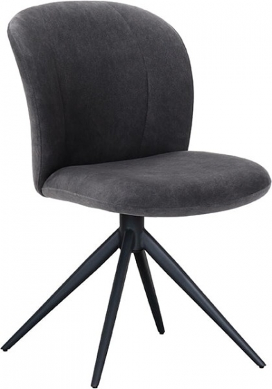 LABEL51DraaibareEetkamerstoelKimoCosmostof-Antraciet
