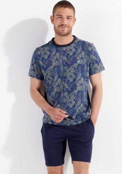HOM-ShortSleepwear-Callum-navy