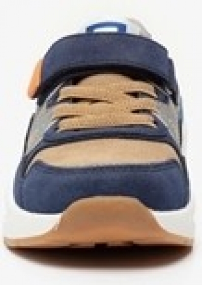 BlueBoxjongenssneakersmetblauworanjedetails