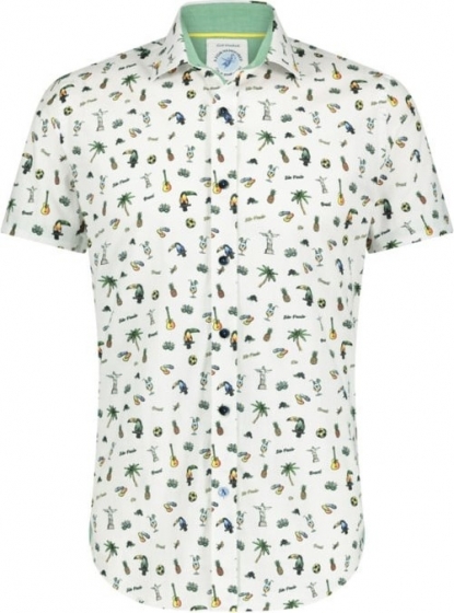 AFishNamedFredKorteMouwOverhemdElements4XL