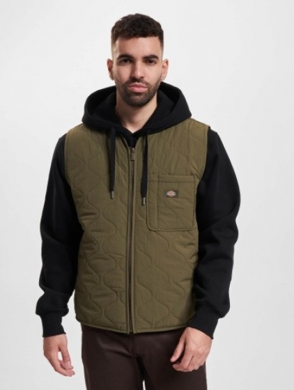 DickiesBodywarmerThorsbyLinerVestingroen