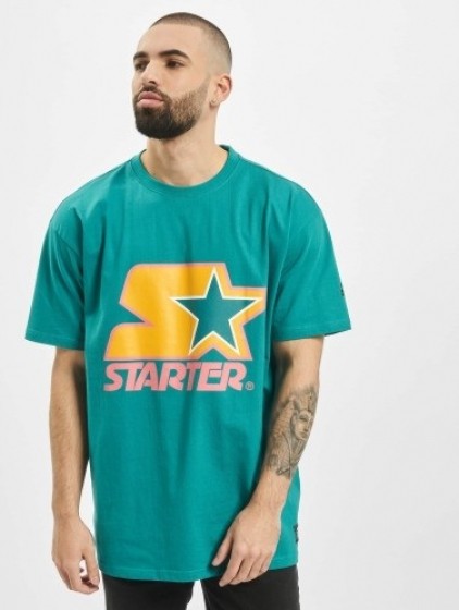 Startert-shirtColoredLogoingroen