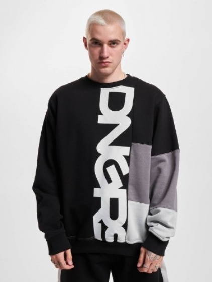 DangerousDNGRStruiGradedCrewneckinzwart