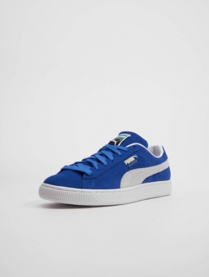 PumasneakerSuedeClassicXXIinblauw