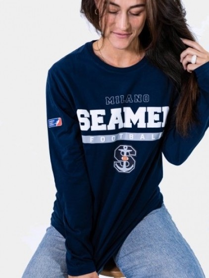 EuropeanLeagueOfFootballLongsleeveMilanoSeamenIdentityinblauw